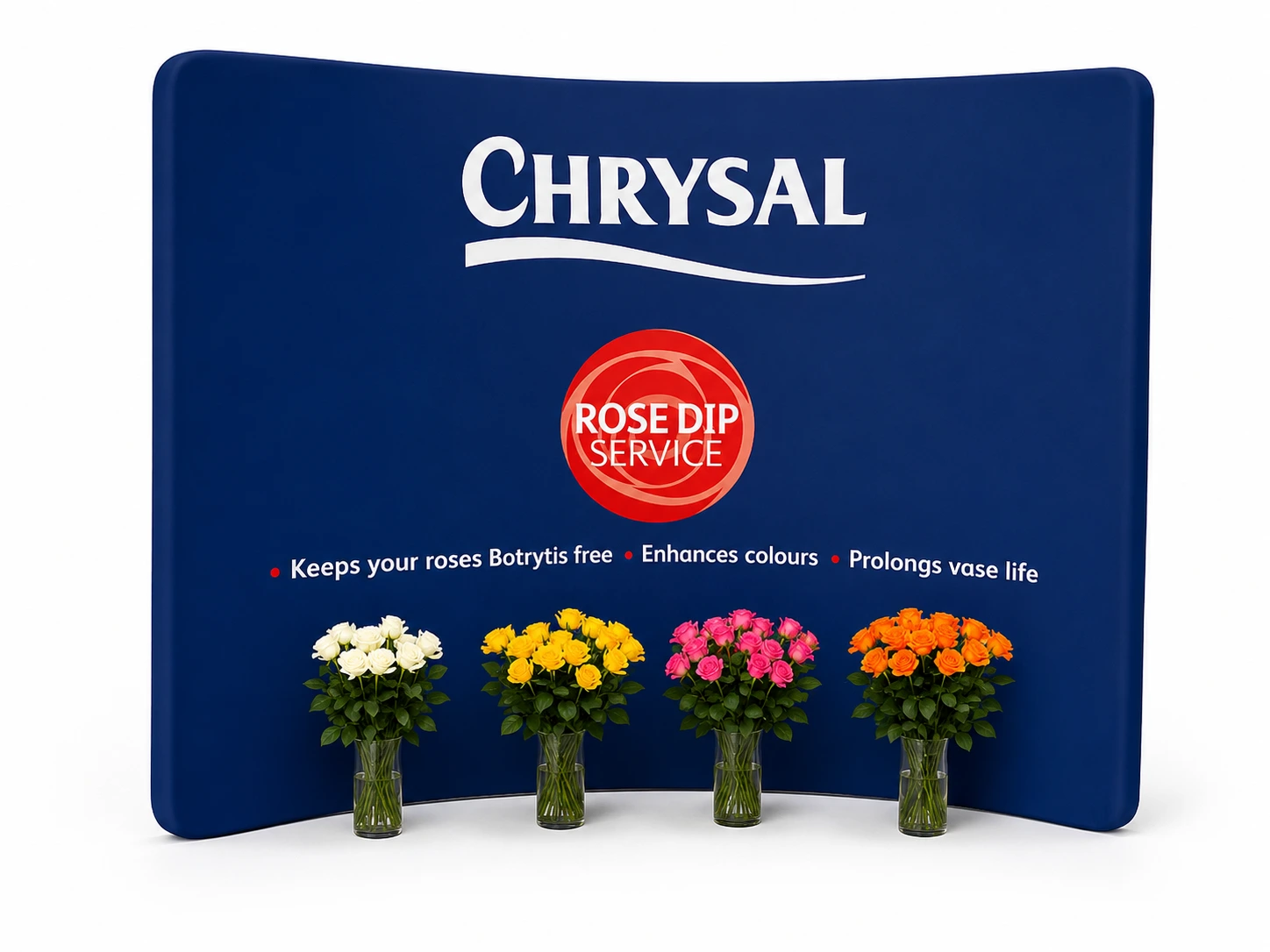 Branded Fabric Freestanding Backdrop