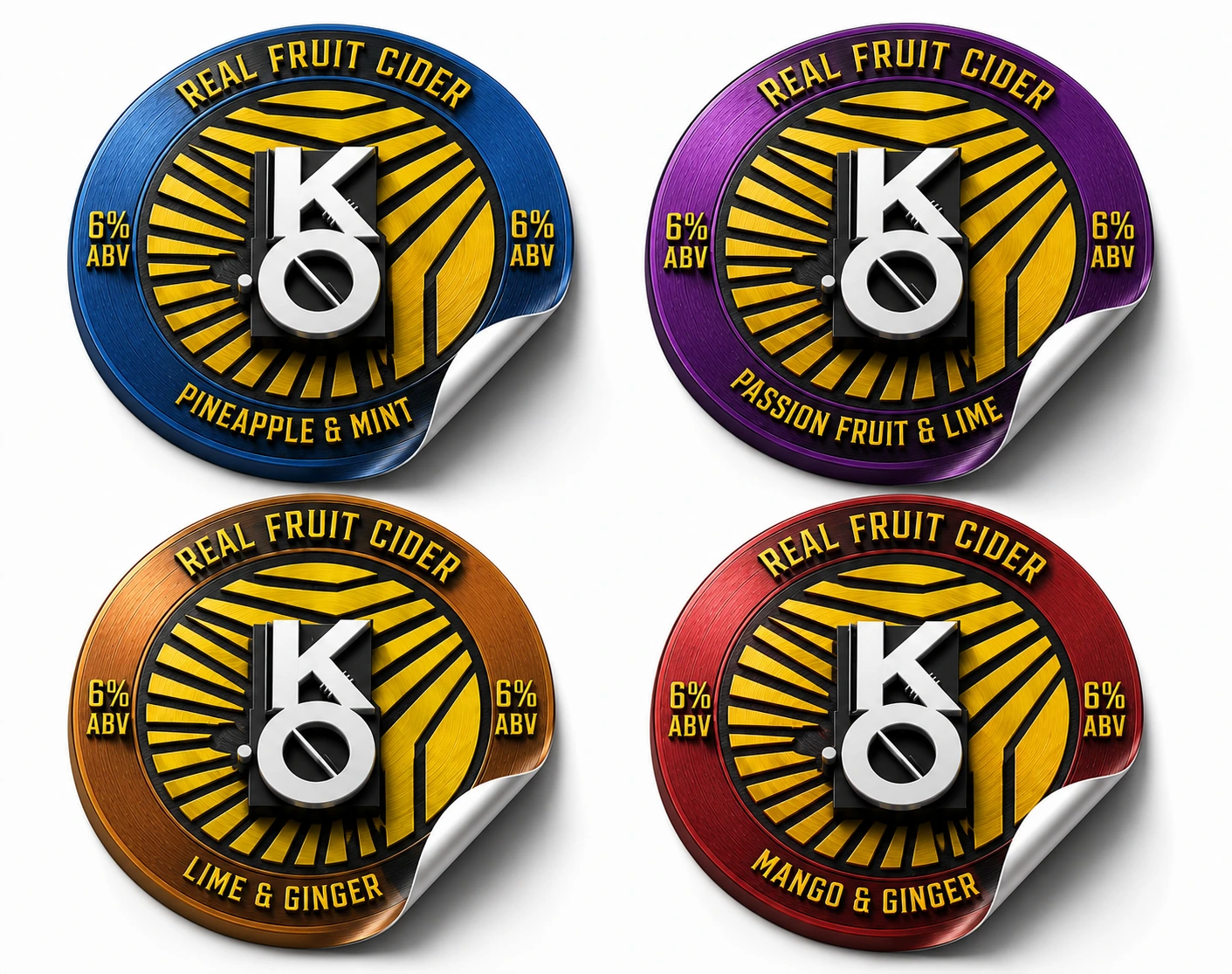 Keg Magnetic Stickers